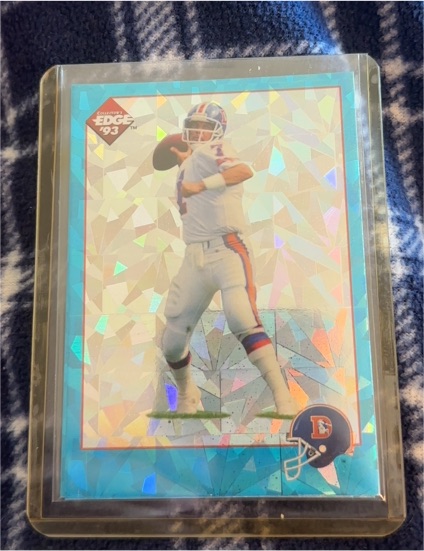 1993 Collector's Edge #E4 John Elway — front
