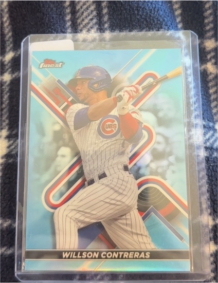 2022 Topps Finest #51 Willson Contreras — front