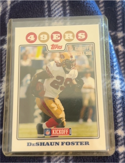 2008 Topps Kickoff #49 DeShaun Foster — front