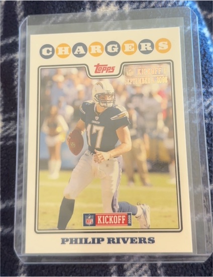 2008 Topps Kickoff #73 Philip Rivers — front