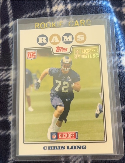 2008 Topps Kickoff #214 Chris Long — front