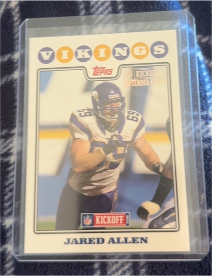 2008 Topps Kickoff #69 Jared Allen — front
