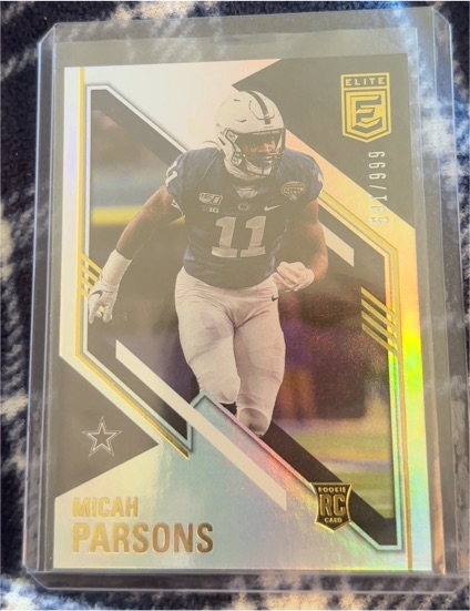 2021 Panini Donruss Elite #158 Micah Parsons — front