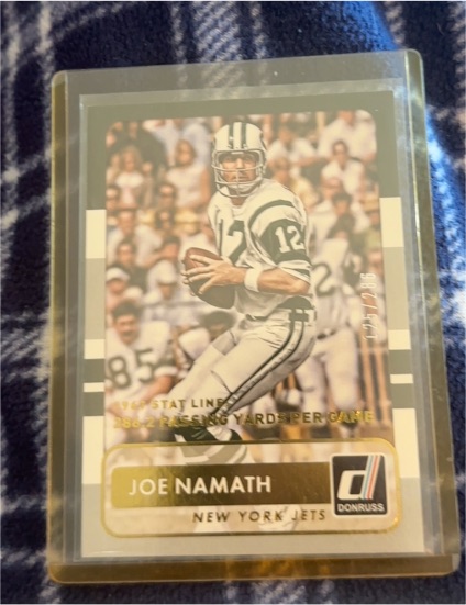 2015 Donruss #172 Joe Namath — front