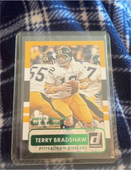 2015 Donruss #13 Terry Bradshaw — front