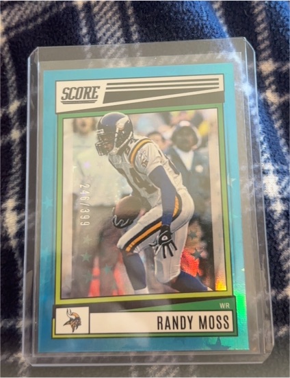 2022 Score #246 Randy Moss — front
