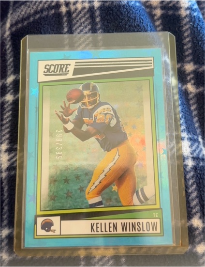 2022 Score #299 Kellen Winslow — front
