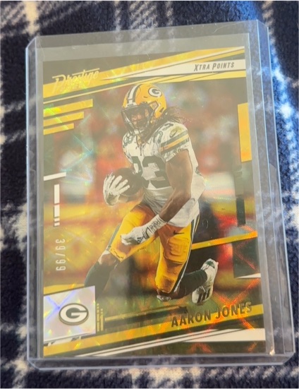2022 Panini Prestige Xtra Points Diamonds #105 Aaron Jones — front