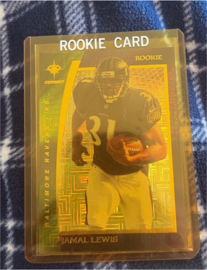 2000 Collector's Edge Odyssey #104 Jamal Lewis Rookie Card — front
