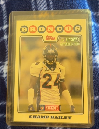 2008 Topps #261 Champ Bailey — front