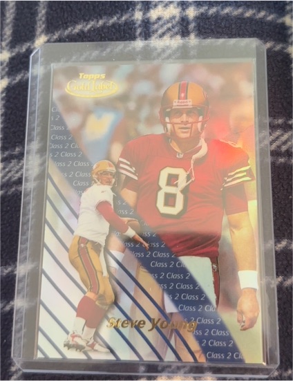 2000 Topps Gold Label #54 Steve Young — front