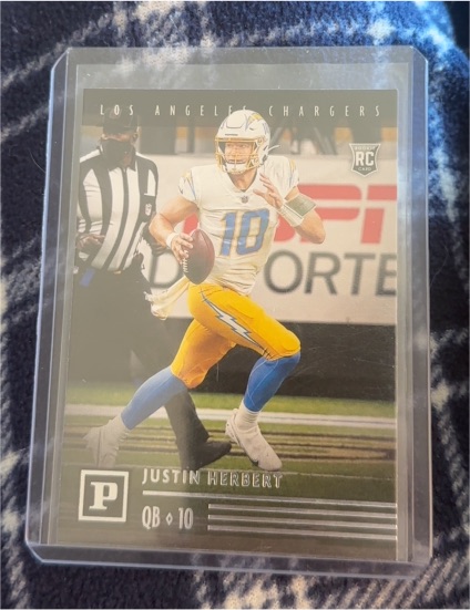 2020 Panini #3 Justin Herbert — front