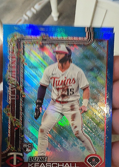 2025 Topps Holiday #H189 Luke Keaschall — front