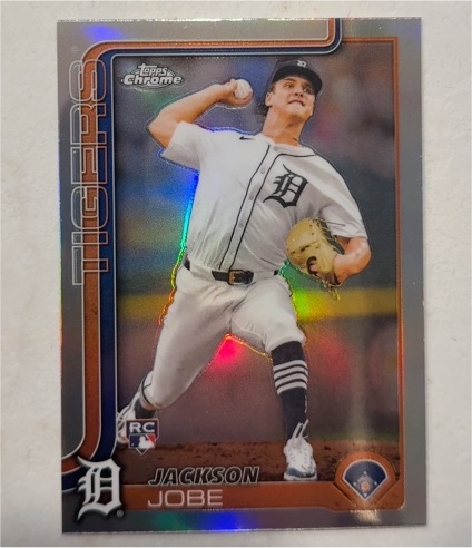 2025 Topps Chrome #249 Jackson Jobe — front