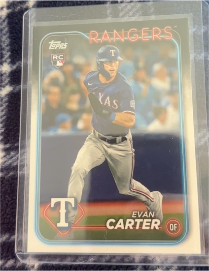 2024 Topps Series 1 #280 Evan Carter — front
