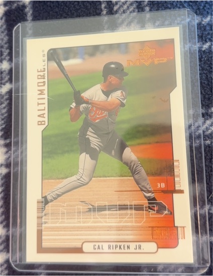 2000 Upper Deck MVP #123 Cal Ripken Jr. — front