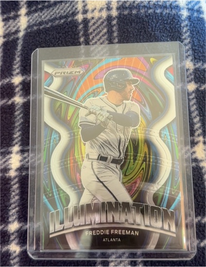 2022 Panini Prizm Illumination #IL-8 Freddie Freeman — front