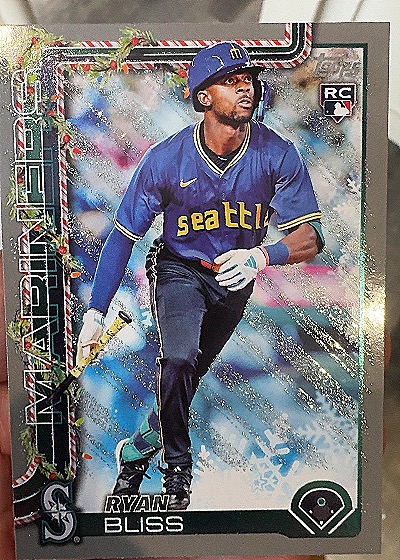 2025 Topps Holiday #H184 Ryan Bliss — front