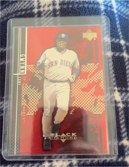 2000 Upper Deck Black Diamond Rookie Edition #76 Tony Gwynn — front