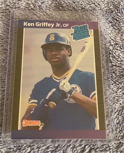 1989 Donruss #33 Ken Griffey Jr. Rated Rookie — front