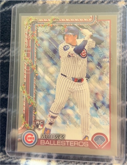 2025 Topps Holiday #H169 Moises Ballesteros — front