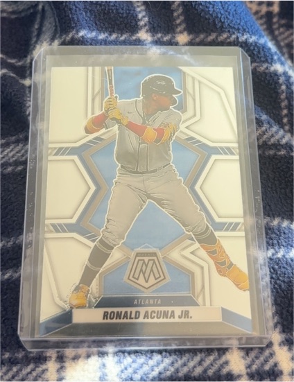 2022 Panini Mosaic #158 Ronald Acuna Jr. — front