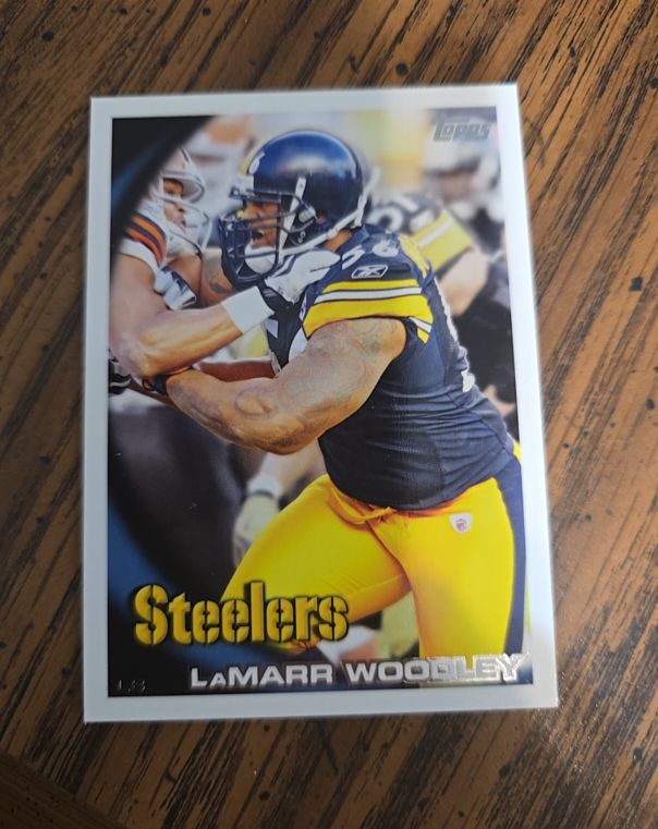 2010 Topps #252 LaMarr Woodley — front