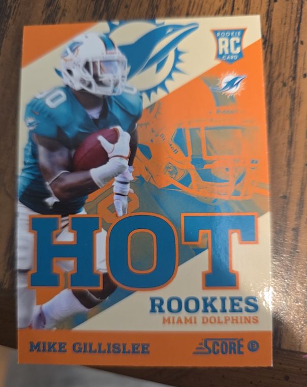 2013 Score Hot Rookies #32 Mike Gillislee — front