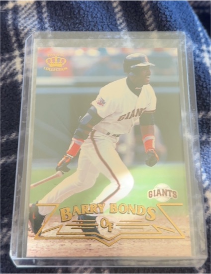 1998 Pacific Crown Collection #437 Barry Bonds — front