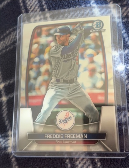 2023 Bowman Chrome #47 Freddie Freeman — front