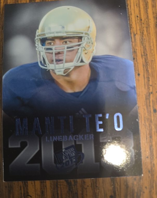 2013 Press Pass #44 Manti Te'o — front