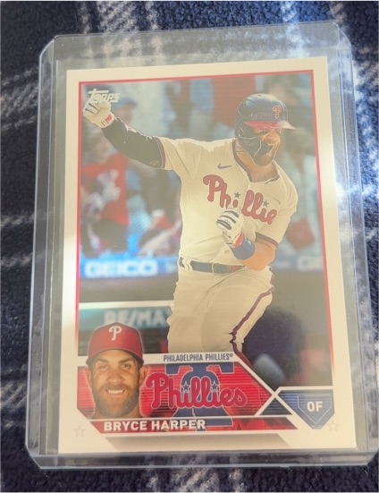 2023 Topps Series 1 #3 Bryce Harper — front