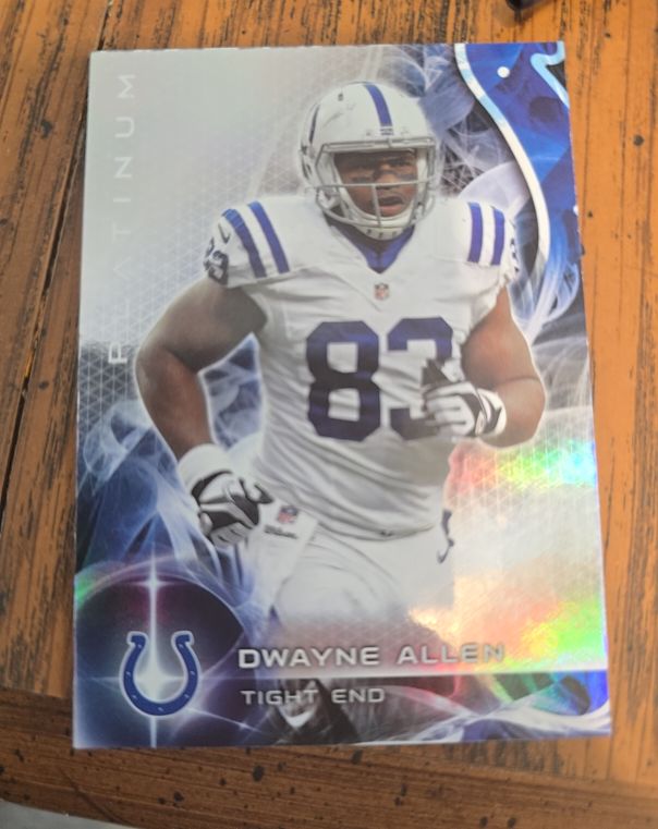 2015 Topps Platinum #8 Dwayne Allen — front