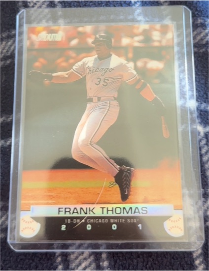 2001 Topps Stadium Club #145 Frank Thomas — front
