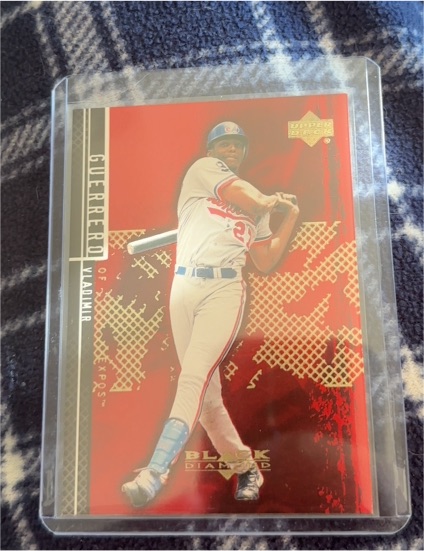 2000 Upper Deck Black Diamond Rookie Edition #65 Vladimir Guerrero — front