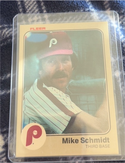 1983 Fleer #173 Mike Schmidt — front