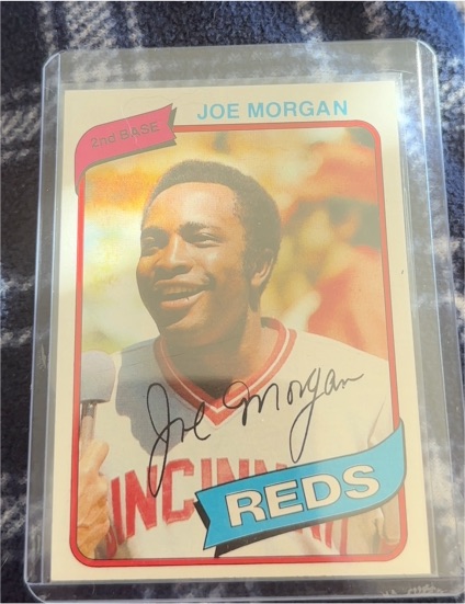 1980 Topps #650 Joe Morgan — front