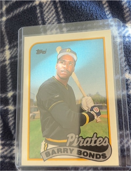 1989 Topps #620 Barry Bonds — front