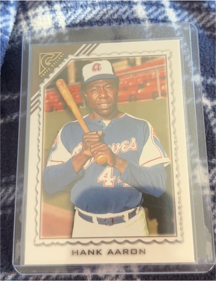 2022 Topps Gallery #73 Hank Aaron Atlanta Braves — front