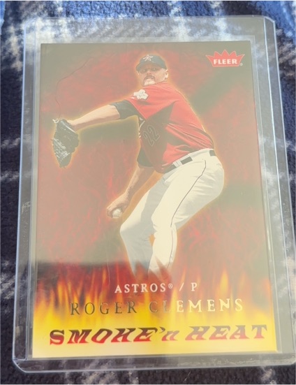 2006 Fleer Smoke 'n Heat #SH-12 Roger Clemens — front