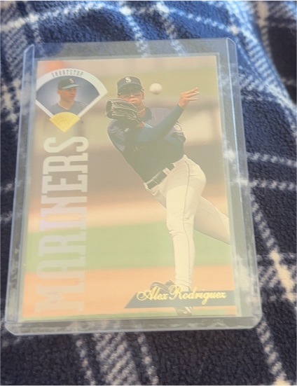 1995 Leaf #313 Alex Rodriguez — front
