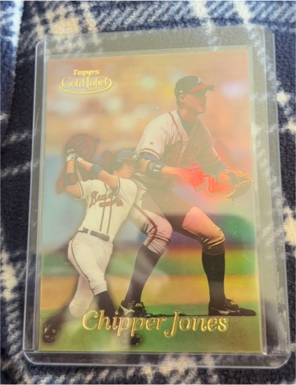 1999 Topps Gold Label Class 1 #16 Chipper Jones — front