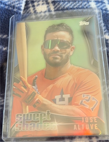 2022 Topps Series 2 #SS-19 Jose Altuve Sweet Shades — front