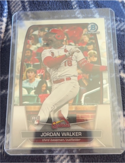 2023 Bowman Chrome #18 Jordan Walker — front