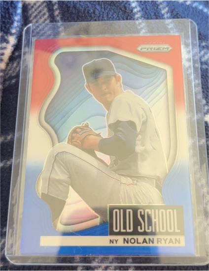 2022 Panini Prizm Old School #OS-1 Nolan Ryan — front