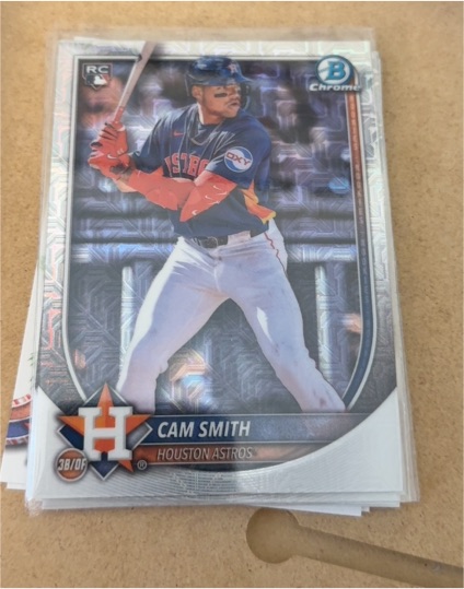 2025 Bowman Chrome #77 Cam Smith — front