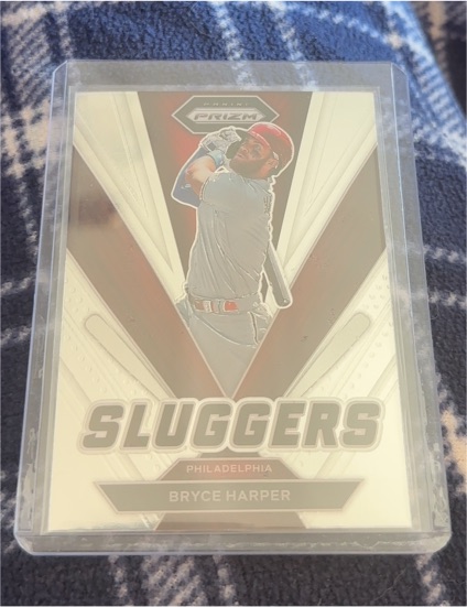 2022 Panini Prizm Sluggers #SL-10 Bryce Harper — front