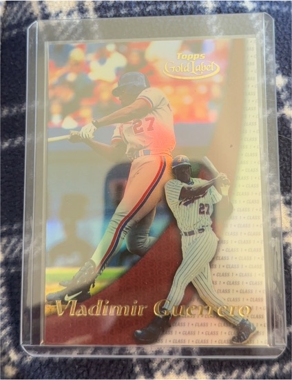 2000 Topps Gold Label #30 Vladimir Guerrero — front