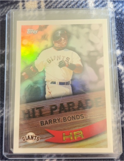 2007 Topps Hit Parade #HP1 Barry Bonds — front