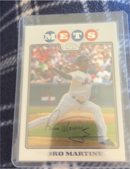 2008 Topps Chrome #117 Pedro Martinez — front